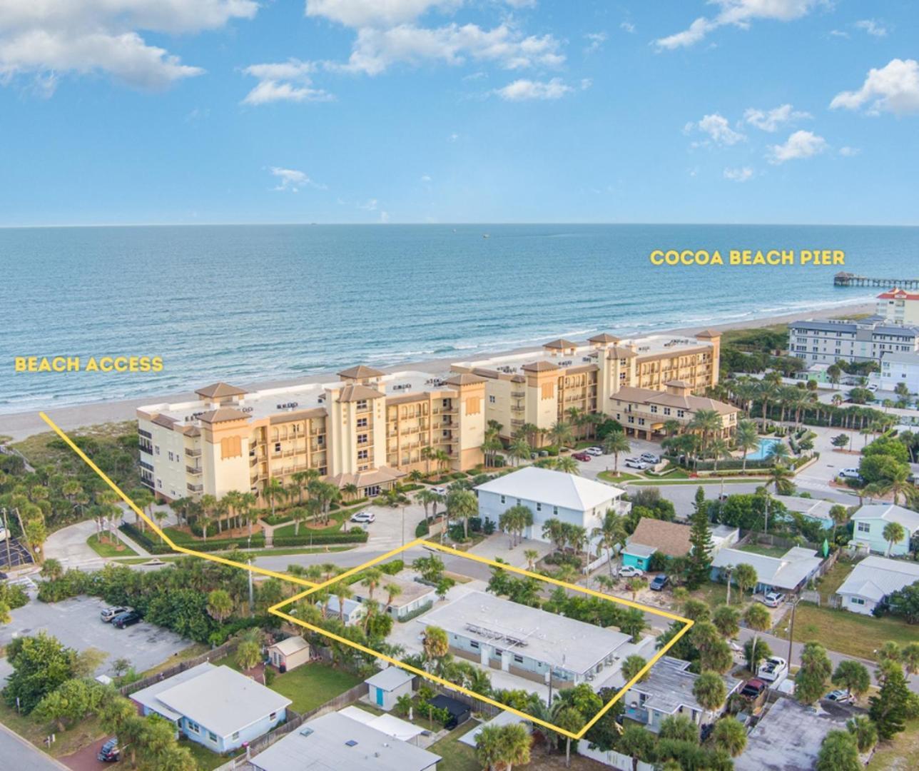 Boutique Vacation Rental Complex At Beach ココアビーチ エクステリア 写真